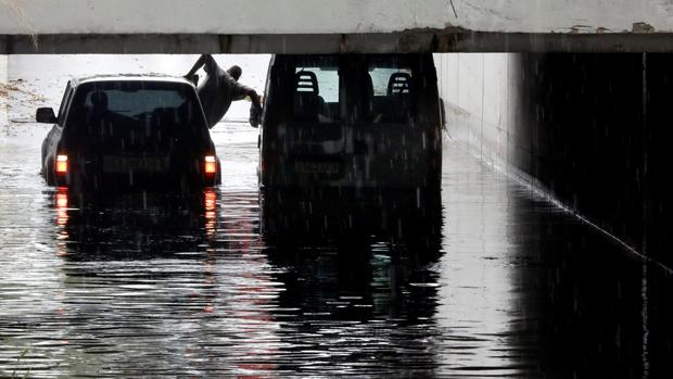 El temporal de lluvias deja 50 litros en Valencia, 34 en Castellón y 29 en Alicante y más de 860 rayos