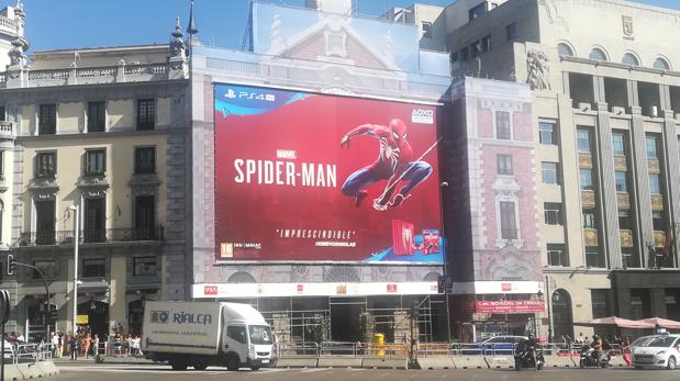 Spiderman se instala ahora en «la iglesia de la peste»