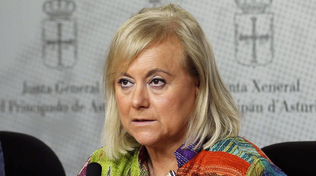 La presidenta del PP, Mercedes Fernández, en una imagen de archivo