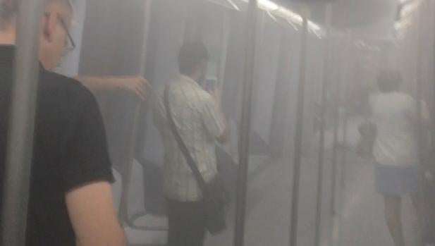 Explosión en el Metro: «Pensé que era una bomba, todo se llenó de humo blanco, fue horrible»