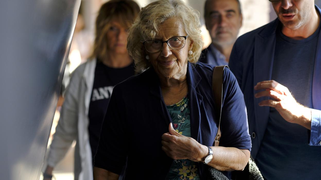 La alcaldesa de Madrid, Manuela Carmena