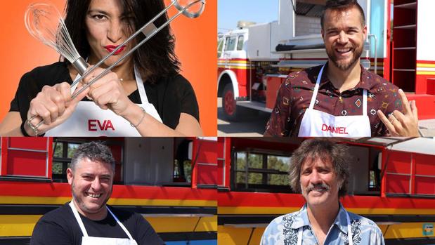 Cuatro concursantes de MasterChef 6 presentan sus food trucks en el Mercado de Palacio