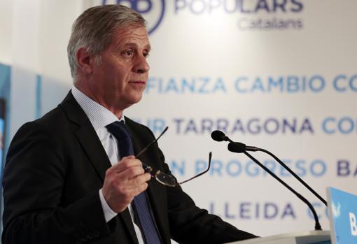 El líder del PP en Barcelona, Alberto Fernández