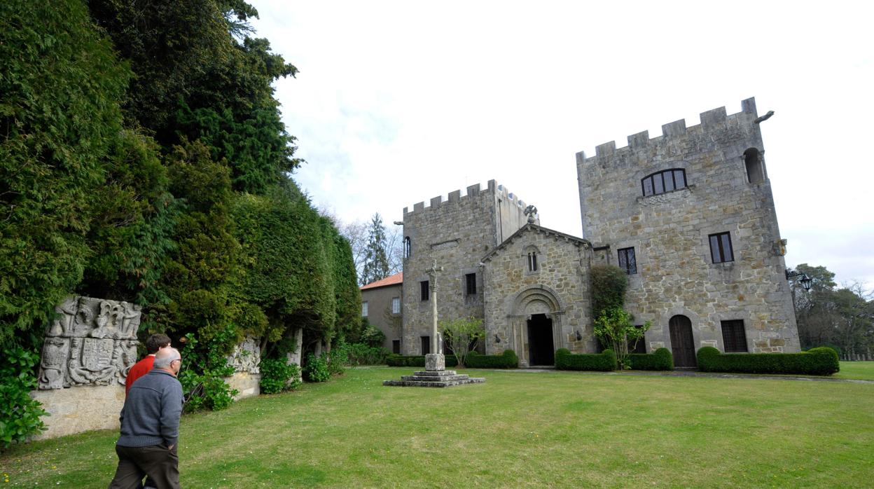 Vista del Pazo de Meirás