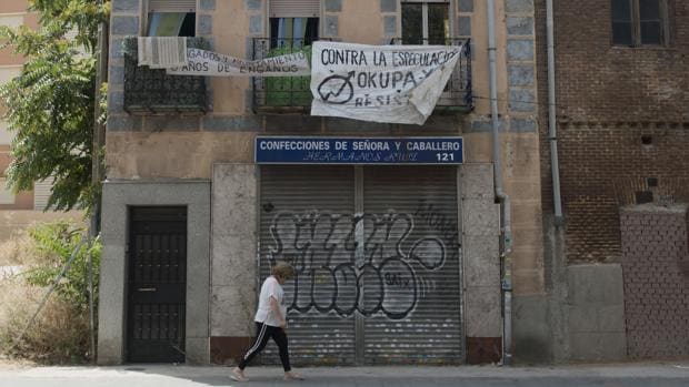 Las okupaciones de pisos en Madrid crecen un 23,4%