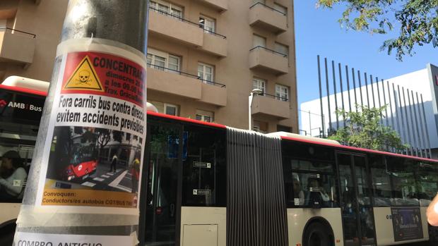 Convocan una concentración contra el carril bus de Travessera de Gracia