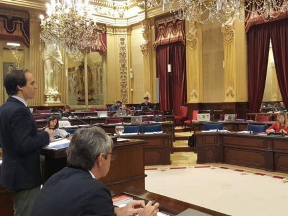 Imagen de archivo del parlamento balear