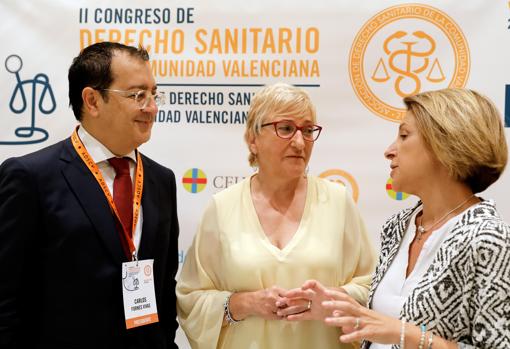 Imagen de la inauguración del II Congreso de Derecho Sanitario de la Comunitat Valenciana.