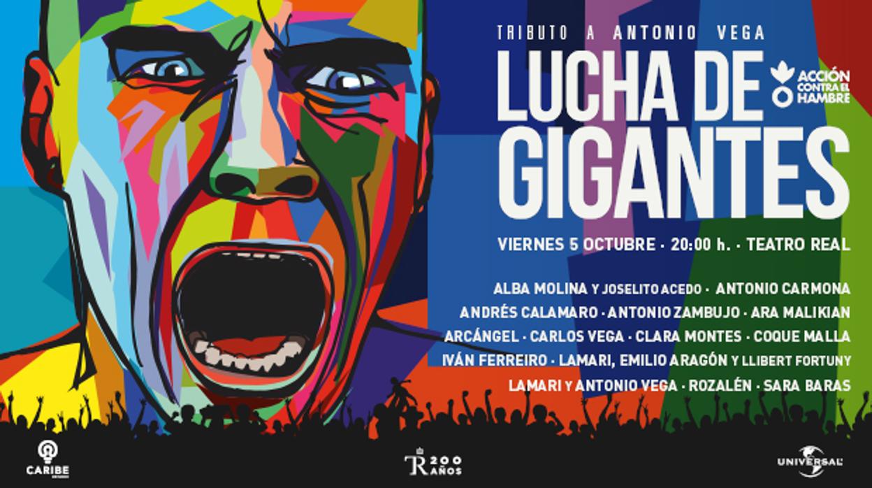 Concierto Lucha de Gigantes: una gran acción solidaria