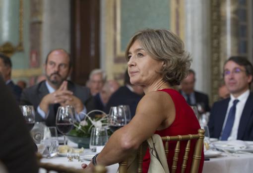 Isabel Tejerina, durante el Foro ABC