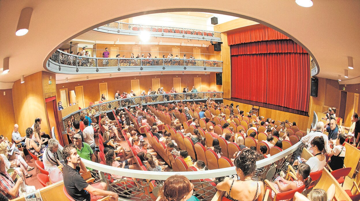 El Teatro Fernando Arrabal, durante la última edición de la Feria de Teatro de Castilla y León, en Ciudad Rodrigo