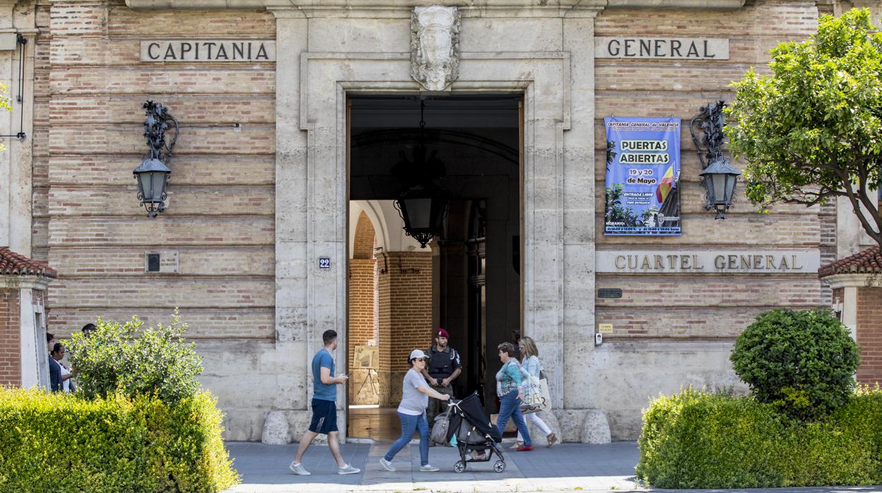 Edificio de Capitanía General en Valencia