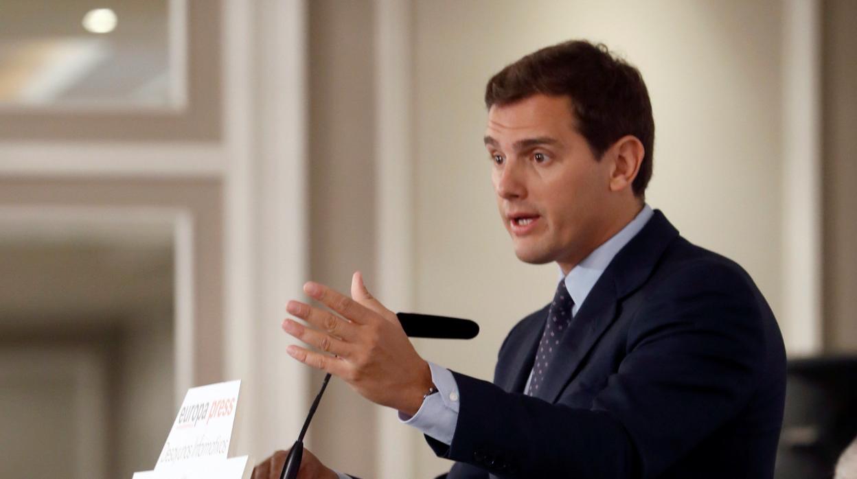 Albert Rivera, presidente de Ciudadanos