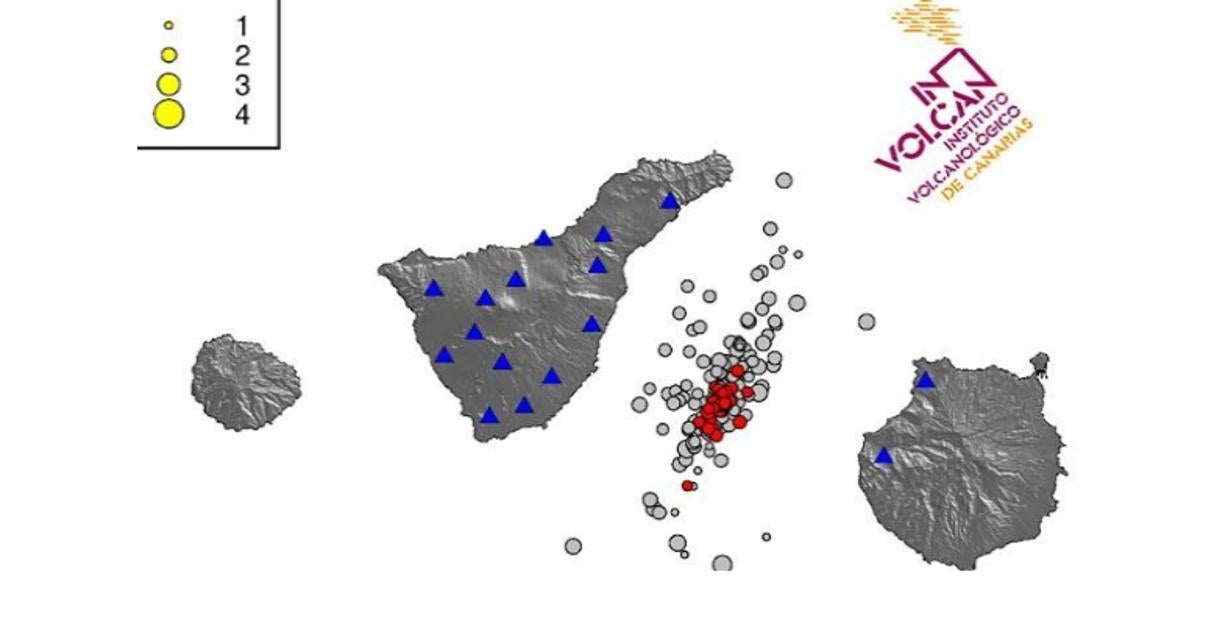 Canarias registra casi un centenar de terremotos en pocos días