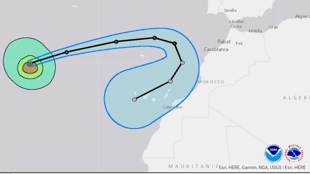 Canarias llama así a Leslie: «ciclón tropical»