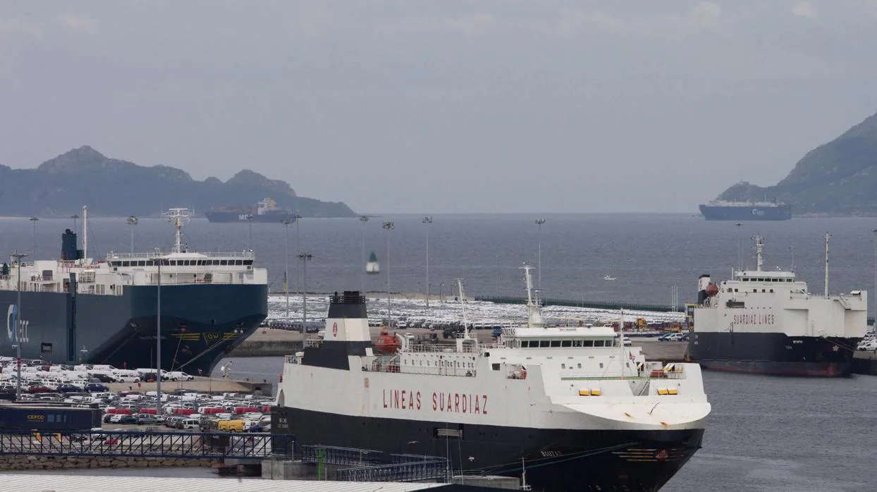 Vista general del Puerto de Vigo