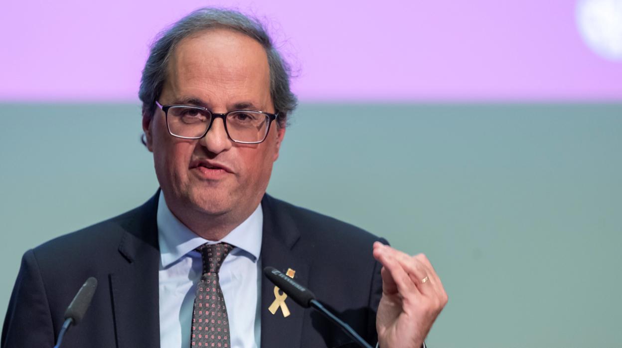 El independentista Quim Torra, presidente de la Generlaitat