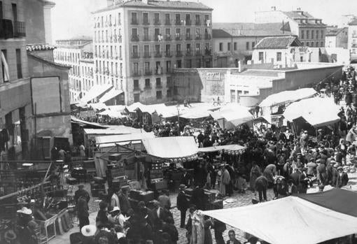 La Ribera de Curtidores, en 1900