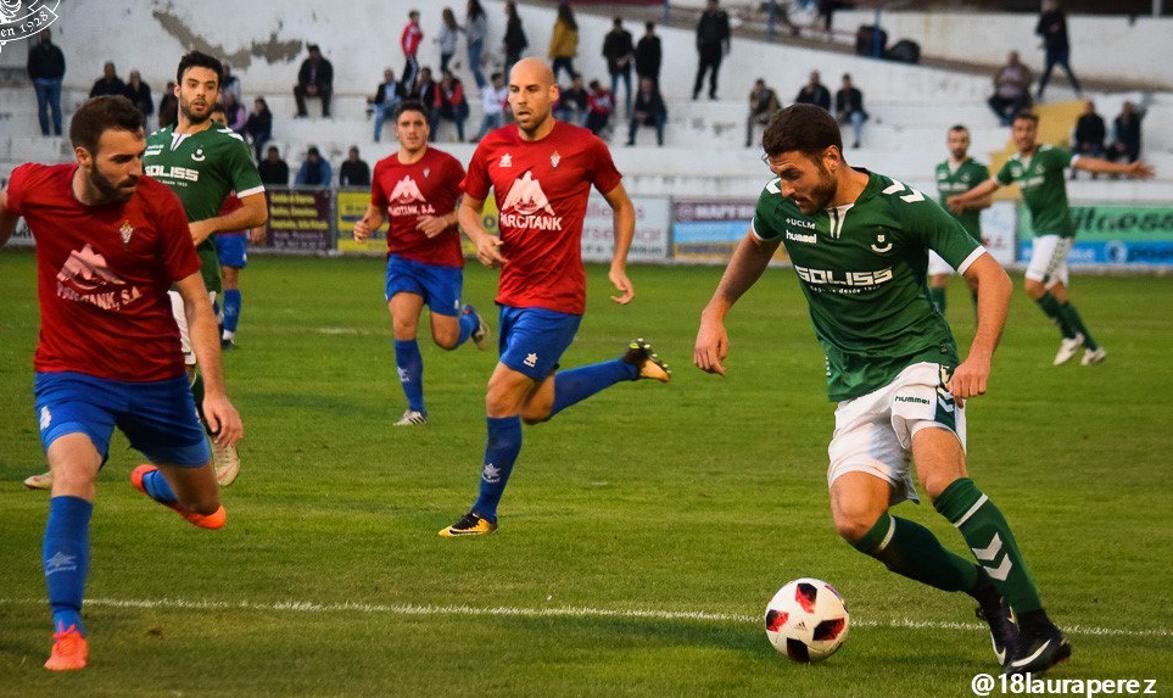 El CD Toledo estuvo dos veces por delante en el marcador, con 1-2 y 2-3