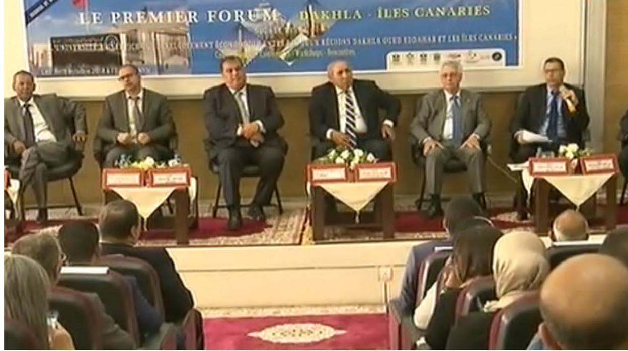 Cámara de Comercio de Gran Canaria y el decano de Económicas de la ULPGC se acercan al Sáhara