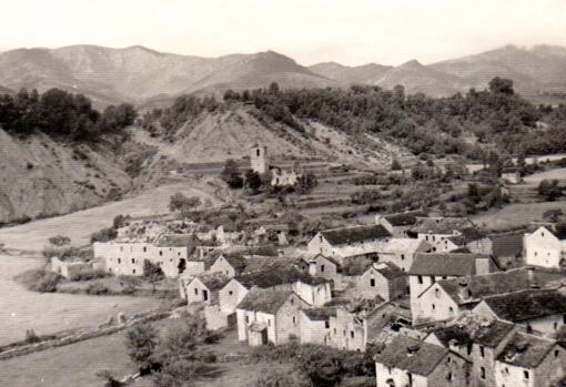 Panorámica de lo que fue Jánovas