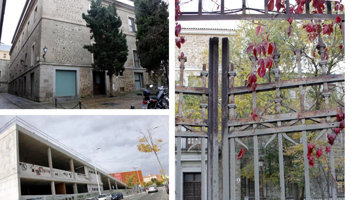 El Hospitalito del Rey, la Casa de la Juventud o la Biblioteca del Miradero, proyectos olvidados en Toledo