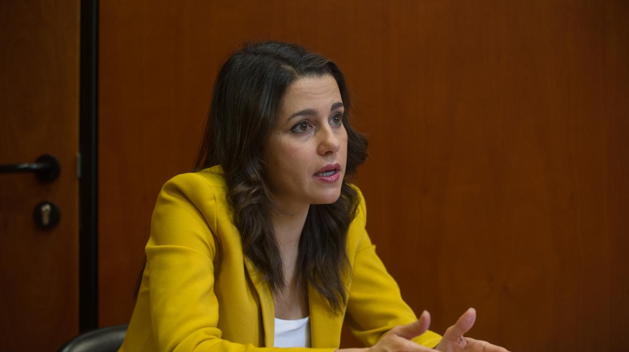 Inés Arrimadas, la líder de Ciudadanos en Cataluña