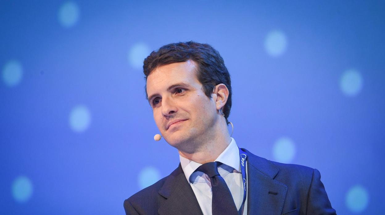 Pablo Casado, presidente del PP