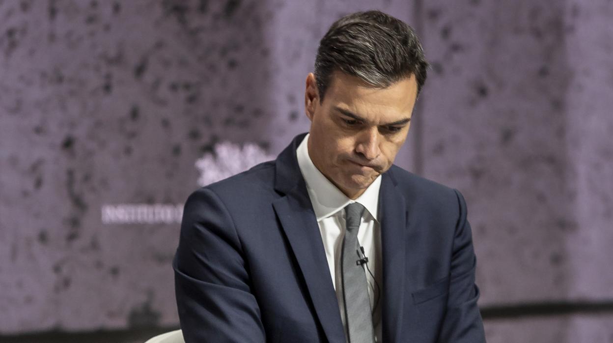 Imagen de Pedro Sánchez tomada en el congreso del Instituto de la Empresa Familiar celebrado en Valencia