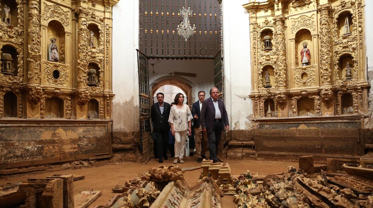 La Unidad realizará un estudio de riesgo de inundaciones del Monasterio de Santa María de Huerta, en Soria, afectado gravemente por las lluvias del pasado septiembre