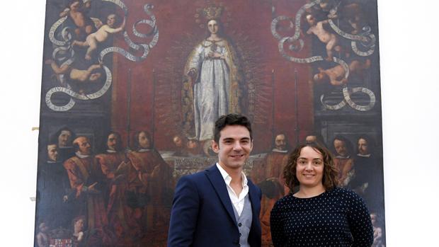 Restauren el llenç «La Inmaculada Concepció i els jurats de la Ciutat de València», de 1662