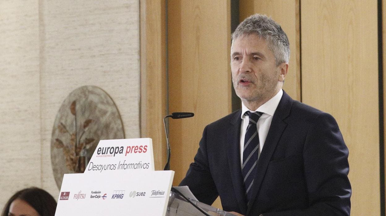 Fernando Grande-Marlaska, ministro del Interior