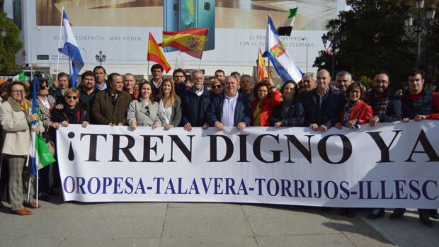 Jaime Ramos reivindica en Madrid un tren digno para Talavera
