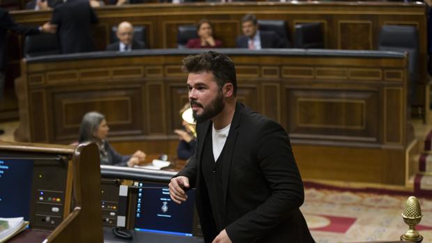 ¿Qué te parece el comportamiento de Rufián en el Congreso?