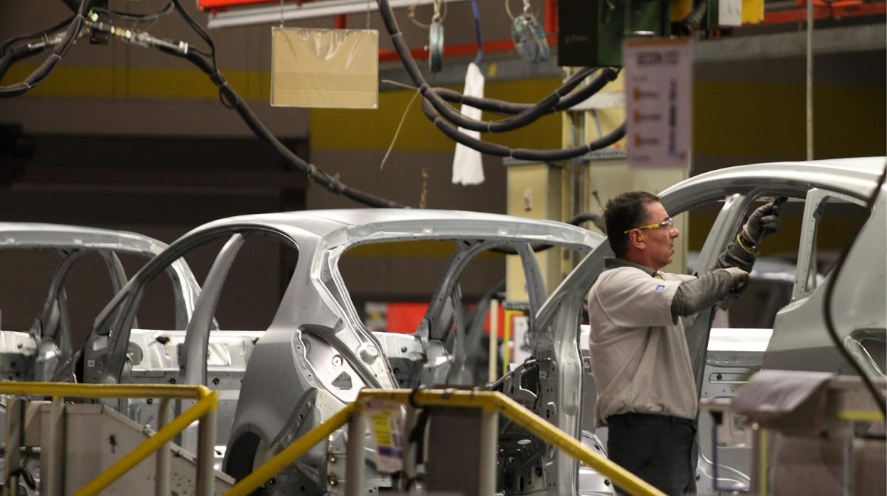 Factoría de Opel en Figueruelas (Zaragoza), propiedad del grupo francés PSA