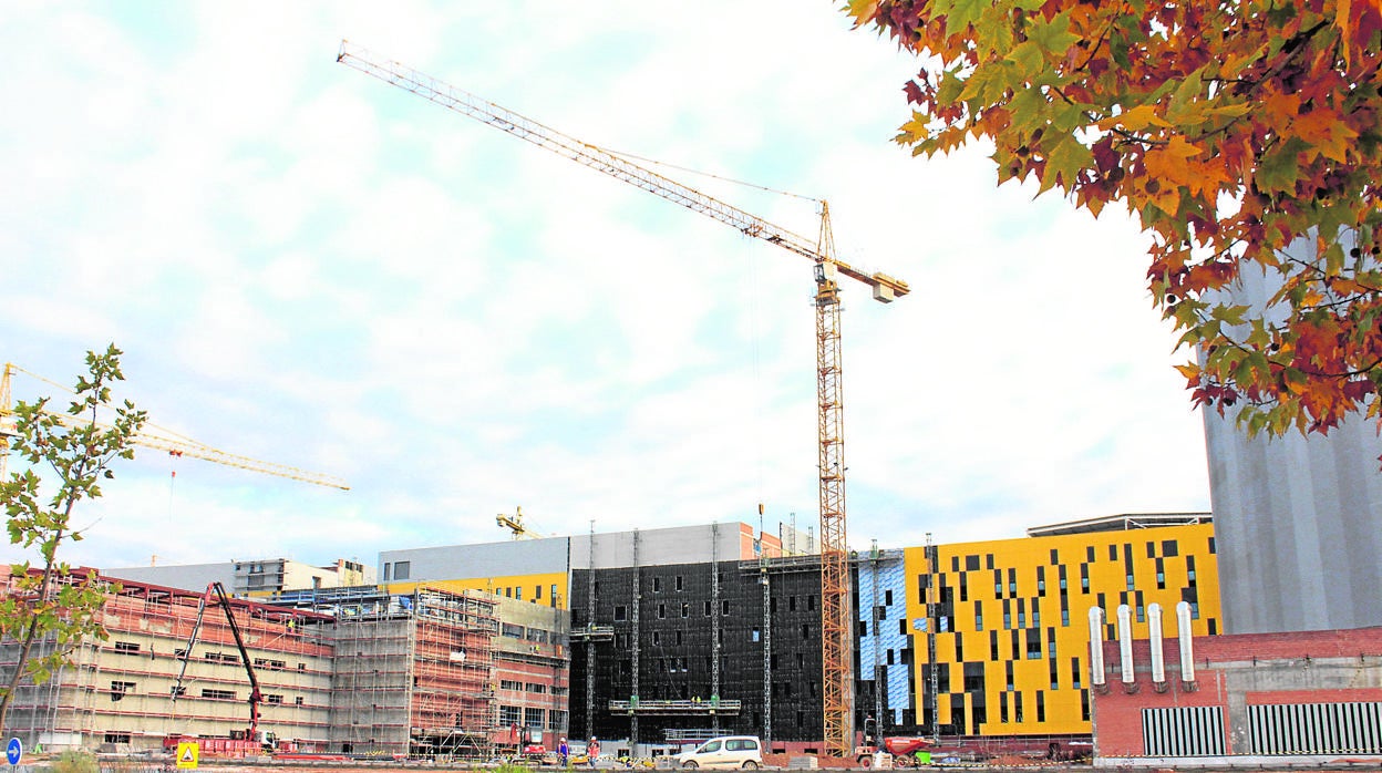 Estado actual de las obras del nuevo hospital de Toledo