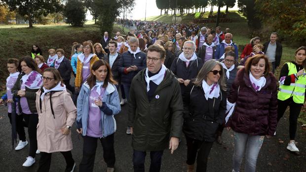 Galicia se tiñe de negro y violeta en contra de la violencia machista