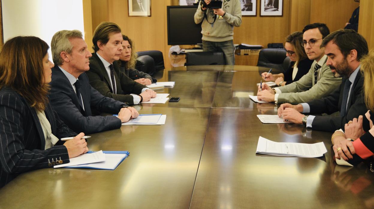 Reunión entre el vicepresidente de la Xunta y el embajador de España ante la UE, hoy en Bruselas