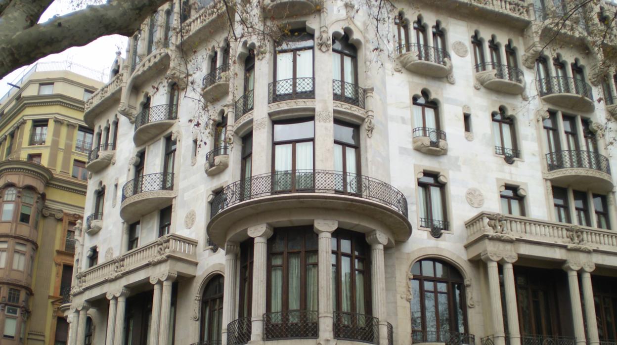 Imagen del hotel Casa Fuster en el que empezó el infierno del secuestrado