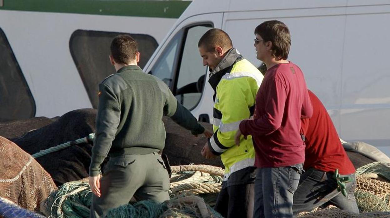 Efectivos de la Guardia Civil en una intervención en Castellón