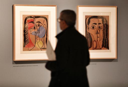 Obra de Picasso que se puede ver en la exposición de la Fundación Bancaja