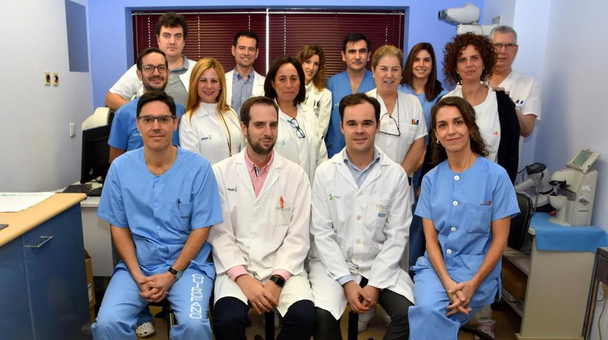 Equipo de Oftalmología del Hospital de Talavera