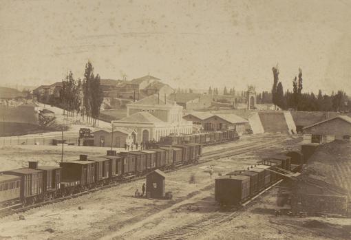 Panorámica de la estación vieja de Segovia