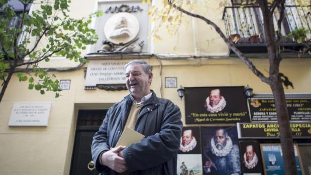 La quijotesca idea de recuperar la casa de Cervantes en el Barrio de las Letras de Madrid