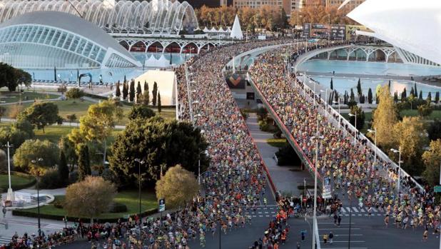 Otro récord nacional del maratón de Valencia: casi 20.000 corredores terminaron la prueba