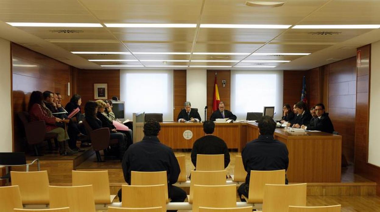 Imagen de archivo de un juicio en la Audiencia de Castellón