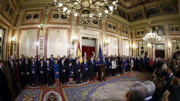39 aniversario del día de la Constitución Española en el Congreso de los Diputados (2017)