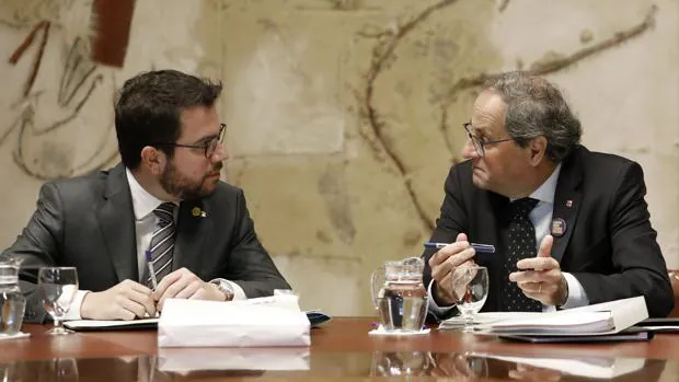 Torra cada vez más solo: PNV y Podemos también le enmiendan la plana