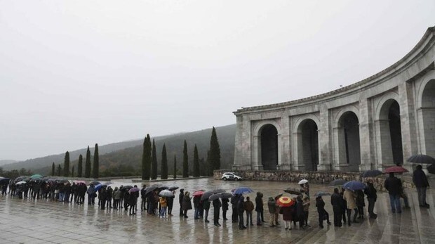Año de récord en el Valle de los Caídos por el anuncio de la exhumación de Franco