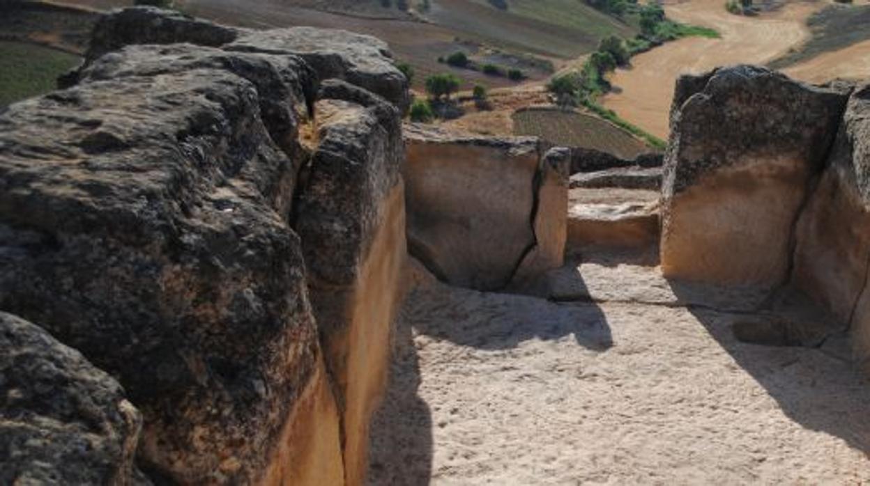 Yacimiento de la Cava, en El Valle de Altomira